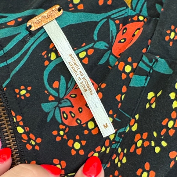 Free People Strawberry Fields Black Floral Mini Dress - Picture 3 of 5